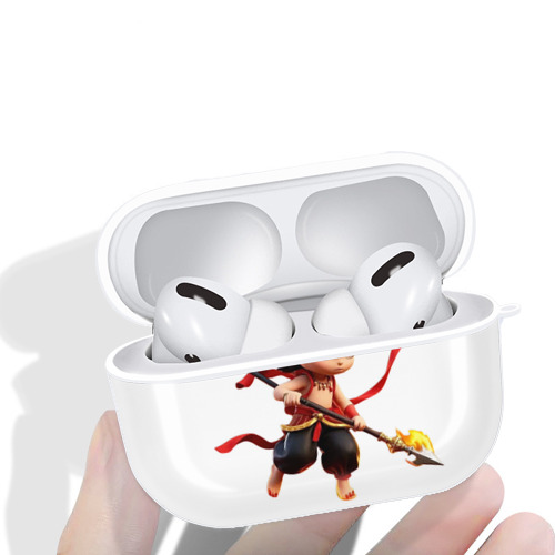 Ne Zha 2 ナタ 魔童の大暴れ 【AirPods Pro用】ハードシェル保護ケース 耐衝撃・防指紋・カラビナ付き商品仕様