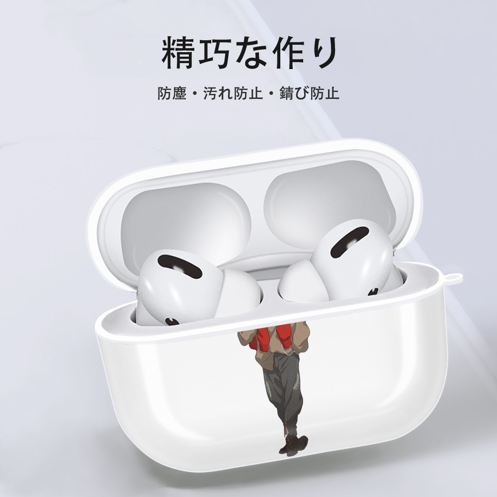 Ne Zha 2 ナタ 魔童の大暴れ 【AirPods Pro用】ハードシェル保護ケース 耐衝撃・防指紋・カラビナ付き商品仕様