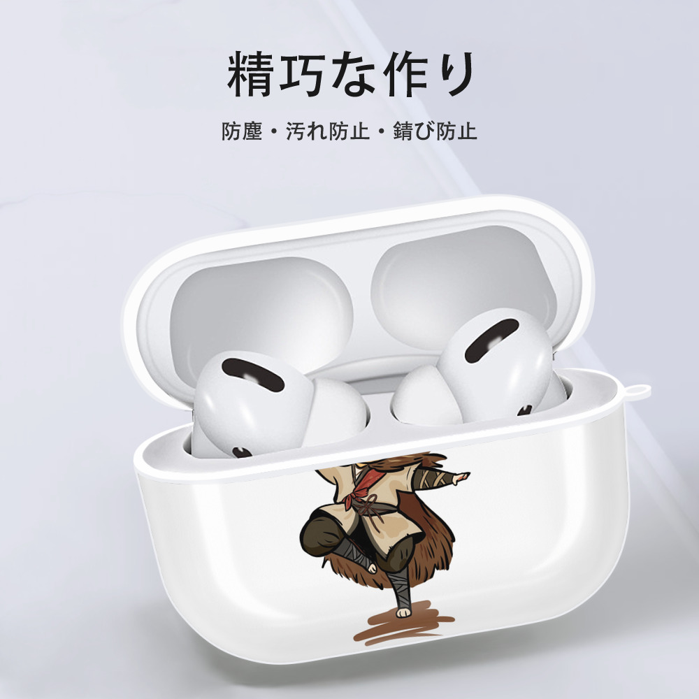 Ne Zha 2 ナタ 魔童の大暴れ 【AirPods Pro用】ハードシェル保護ケース 耐衝撃・防指紋・カラビナ付き商品仕様