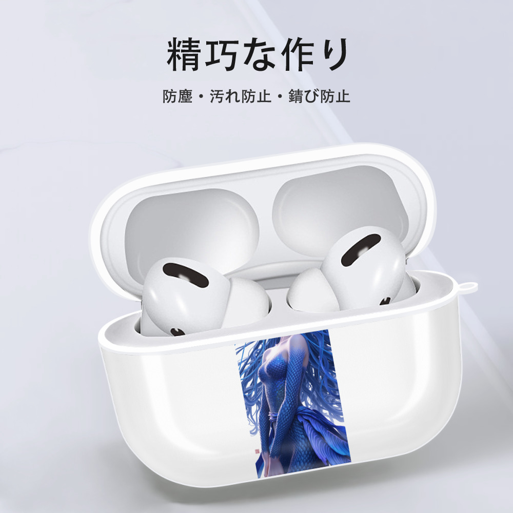 Ne Zha 2 ナタ 魔童の大暴れ 【AirPods Pro用】ハードシェル保護ケース 耐衝撃・防指紋・カラビナ付き商品仕様