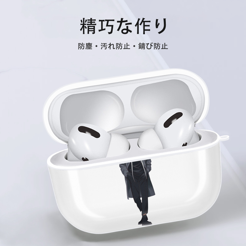 Ne Zha 2 ナタ 魔童の大暴れ 【AirPods Pro用】ハードシェル保護ケース 耐衝撃・防指紋・カラビナ付き商品仕様