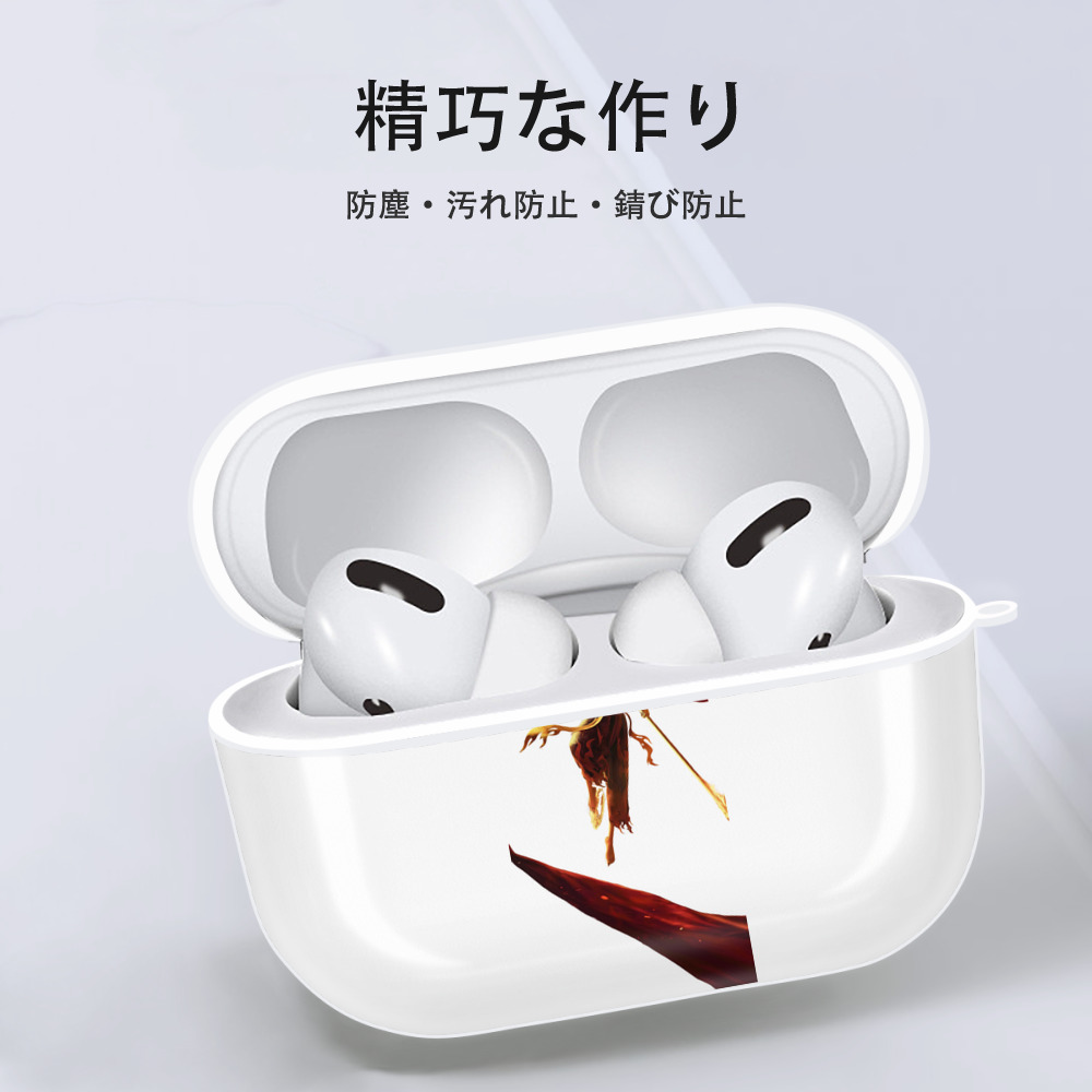 Ne Zha 2 ナタ 魔童の大暴れ 【AirPods Pro用】ハードシェル保護ケース 耐衝撃・防指紋・カラビナ付き商品仕様