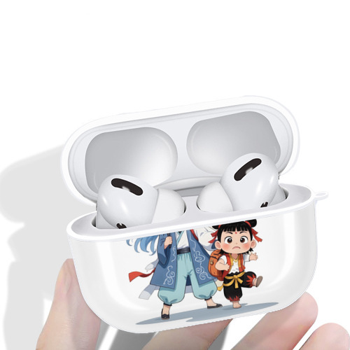 Ne Zha 2 ナタ 魔童の大暴れ 【AirPods Pro用】ハードシェル保護ケース 耐衝撃・防指紋・カラビナ付き商品仕様