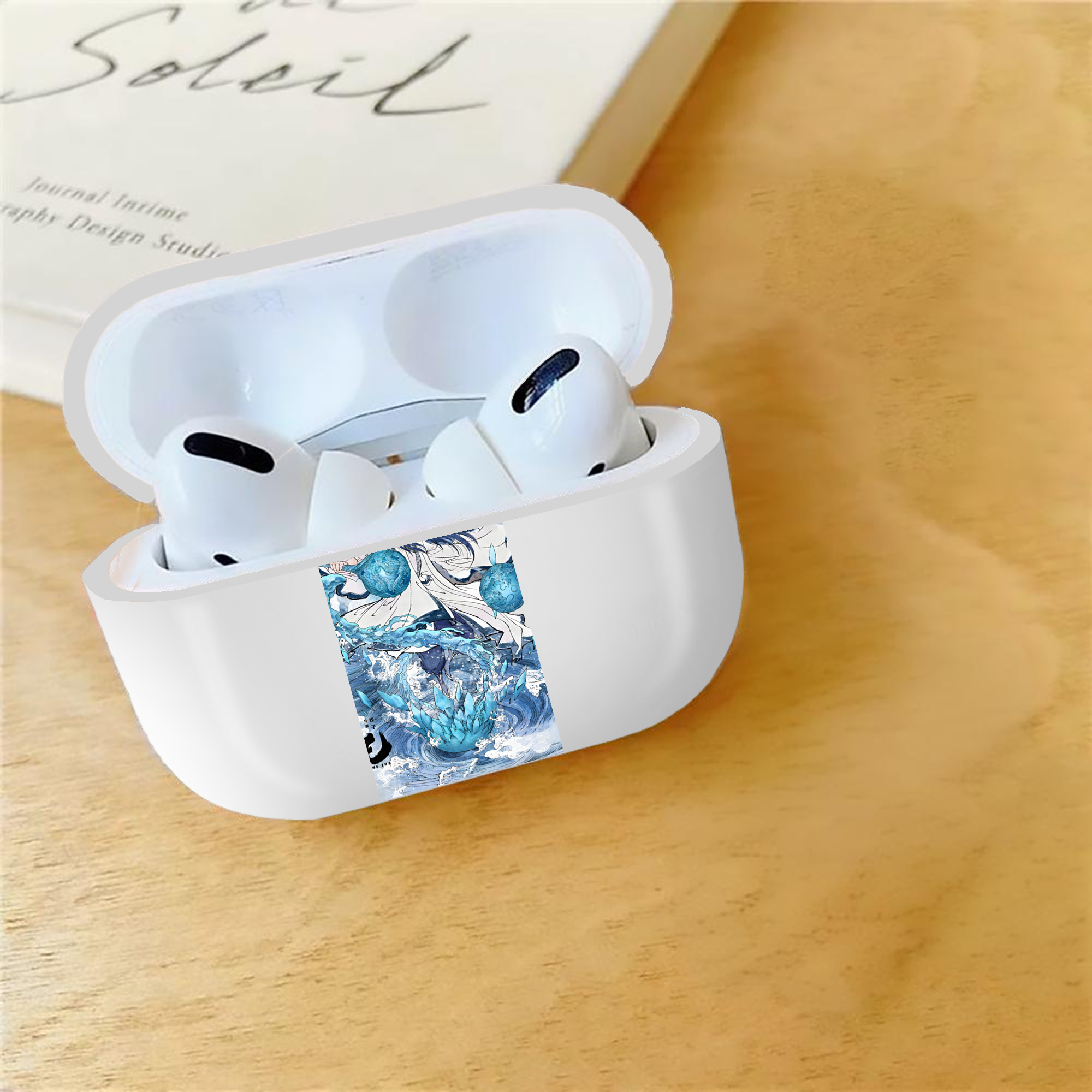 Ne Zha 2 ナタ 魔童の大暴れ 【AirPods Pro用】ハードシェル保護ケース 耐衝撃・防指紋・カラビナ付き商品仕様