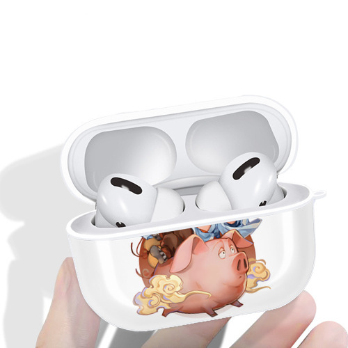 Ne Zha 2 ナタ 魔童の大暴れ 【AirPods Pro用】ハードシェル保護ケース 耐衝撃・防指紋・カラビナ付き商品仕様