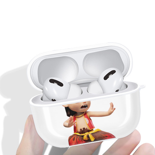 Ne Zha 2 ナタ 魔童の大暴れ 【AirPods Pro用】ハードシェル保護ケース 耐衝撃・防指紋・カラビナ付き商品仕様