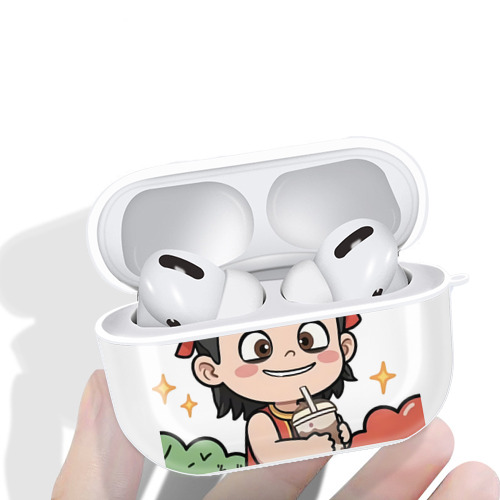 Ne Zha 2 ナタ 魔童の大暴れ 【AirPods Pro用】ハードシェル保護ケース 耐衝撃・防指紋・カラビナ付き商品仕様