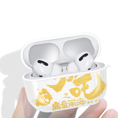Ne Zha 2 ナタ 魔童の大暴れ 【AirPods Pro用】ハードシェル保護ケース 耐衝撃・防指紋・カラビナ付き商品仕様