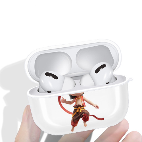 Ne Zha 2 ナタ 魔童の大暴れ 【AirPods Pro用】ハードシェル保護ケース 耐衝撃・防指紋・カラビナ付き商品仕様