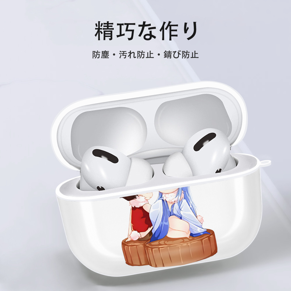 Ne Zha 2 ナタ 魔童の大暴れ 【AirPods Pro用】ハードシェル保護ケース 耐衝撃・防指紋・カラビナ付き商品仕様