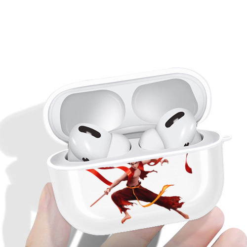 Ne Zha 2 ナタ 魔童の大暴れ 【AirPods Pro用】ハードシェル保護ケース 耐衝撃・防指紋・カラビナ付き商品仕様