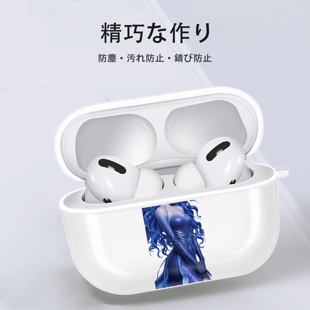 Ne Zha 2 ナタ 魔童の大暴れ 【AirPods Pro用】ハードシェル保護ケース 耐衝撃・防指紋・カラビナ付き商品仕様