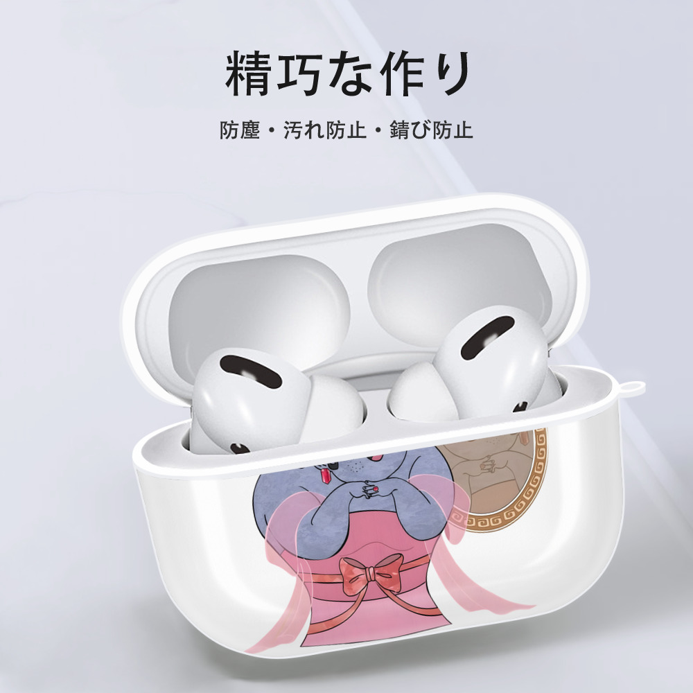 Ne Zha 2 ナタ 魔童の大暴れ 【AirPods Pro用】ハードシェル保護ケース 耐衝撃・防指紋・カラビナ付き商品仕様