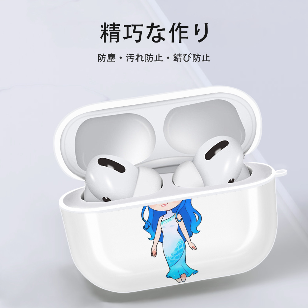 Ne Zha 2 ナタ 魔童の大暴れ 【AirPods Pro用】ハードシェル保護ケース 耐衝撃・防指紋・カラビナ付き商品仕様