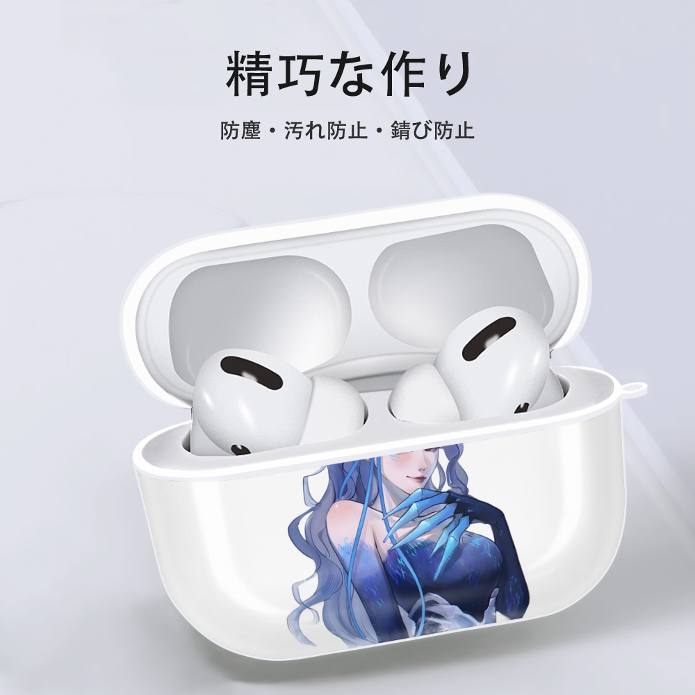Ne Zha 2 ナタ 魔童の大暴れ 【AirPods Pro用】ハードシェル保護ケース 耐衝撃・防指紋・カラビナ付き商品仕様