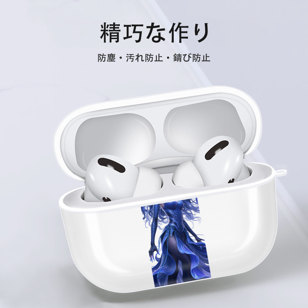 Ne Zha 2 ナタ 魔童の大暴れ 【AirPods Pro用】ハードシェル保護ケース 耐衝撃・防指紋・カラビナ付き商品仕様
