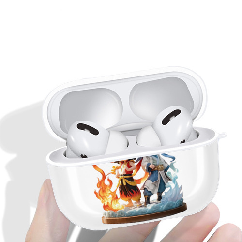 Ne Zha 2 ナタ 魔童の大暴れ 【AirPods Pro用】ハードシェル保護ケース 耐衝撃・防指紋・カラビナ付き商品仕様