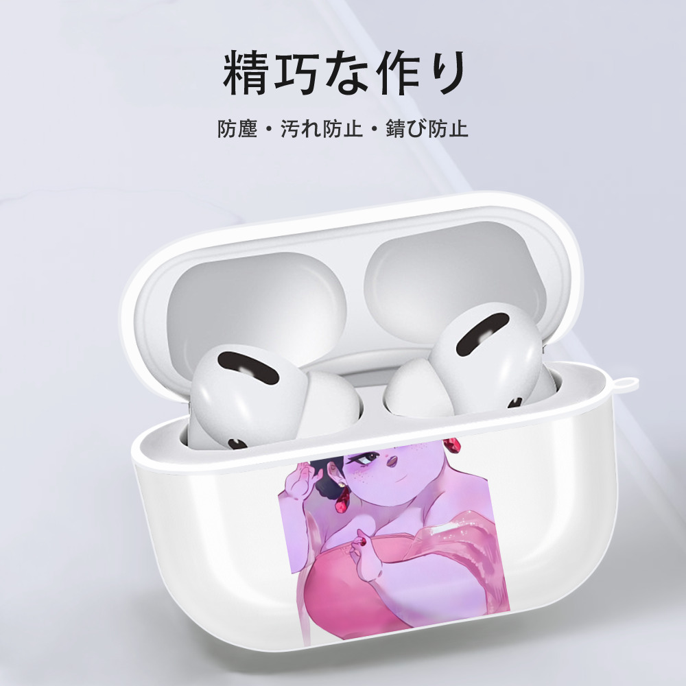 Ne Zha 2 ナタ 魔童の大暴れ 【AirPods Pro用】ハードシェル保護ケース 耐衝撃・防指紋・カラビナ付き商品仕様