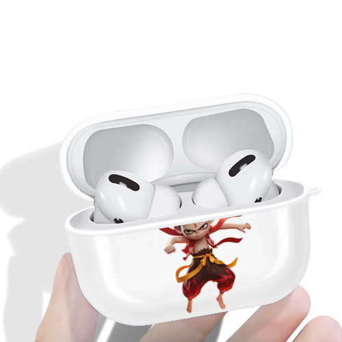 Ne Zha 2 ナタ 魔童の大暴れ 【AirPods Pro用】ハードシェル保護ケース 耐衝撃・防指紋・カラビナ付き商品仕様