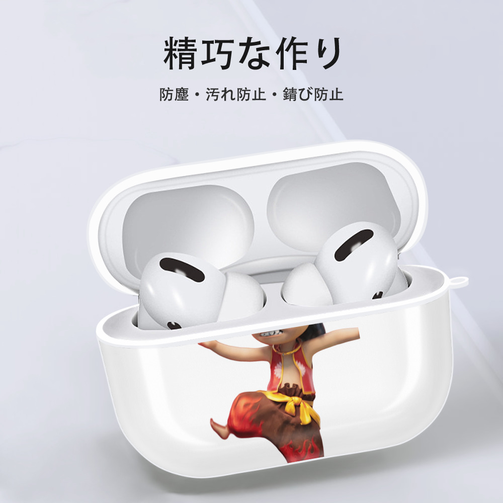 Ne Zha 2 ナタ 魔童の大暴れ 【AirPods Pro用】ハードシェル保護ケース 耐衝撃・防指紋・カラビナ付き商品仕様