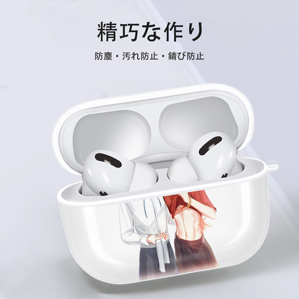 Ne Zha 2 ナタ 魔童の大暴れ 【AirPods Pro用】ハードシェル保護ケース 耐衝撃・防指紋・カラビナ付き商品仕様