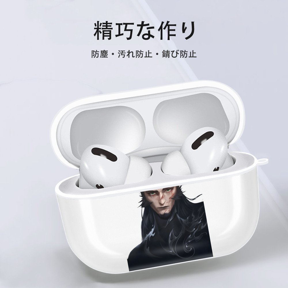 Ne Zha 2 ナタ 魔童の大暴れ 【AirPods Pro用】ハードシェル保護ケース 耐衝撃・防指紋・カラビナ付き商品仕様