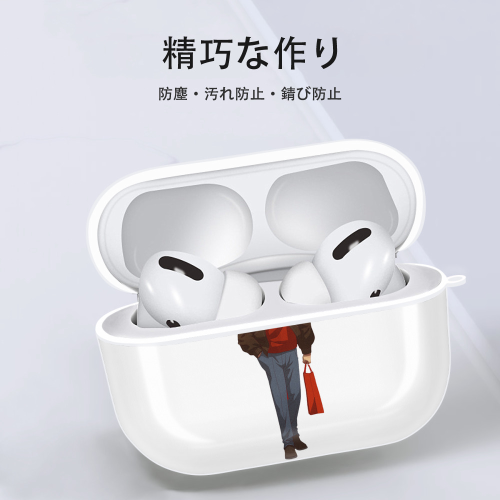 Ne Zha 2 ナタ 魔童の大暴れ 【AirPods Pro用】ハードシェル保護ケース 耐衝撃・防指紋・カラビナ付き商品仕様