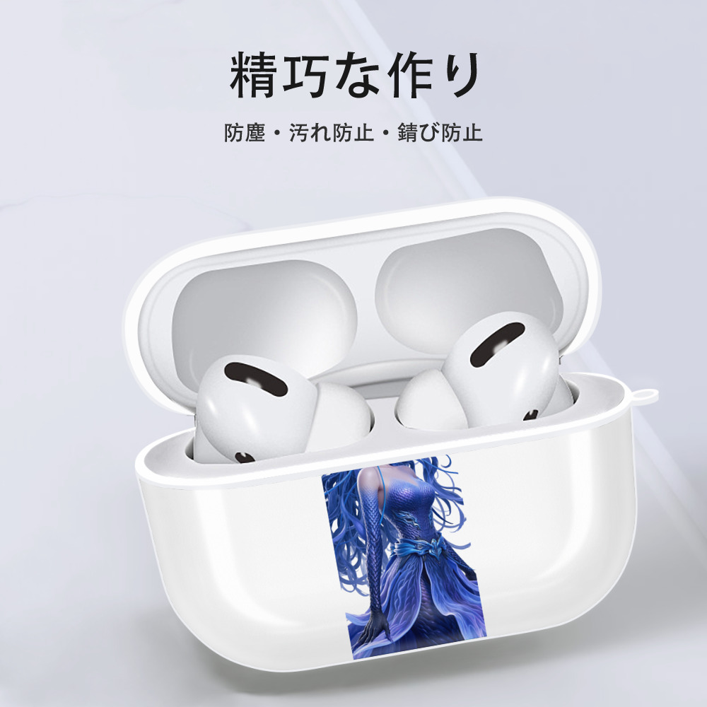 Ne Zha 2 ナタ 魔童の大暴れ 【AirPods Pro用】ハードシェル保護ケース 耐衝撃・防指紋・カラビナ付き商品仕様
