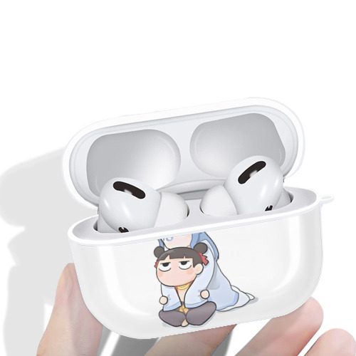 Ne Zha 2 ナタ 魔童の大暴れ 【AirPods Pro用】ハードシェル保護ケース 耐衝撃・防指紋・カラビナ付き商品仕様