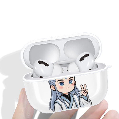 Ne Zha 2 ナタ 魔童の大暴れ 【AirPods Pro用】ハードシェル保護ケース 耐衝撃・防指紋・カラビナ付き商品仕様