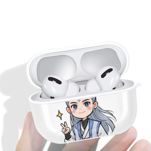 Ne Zha 2 ナタ 魔童の大暴れ 【AirPods Pro用】ハードシェル保護ケース 耐衝撃・防指紋・カラビナ付き商品仕様