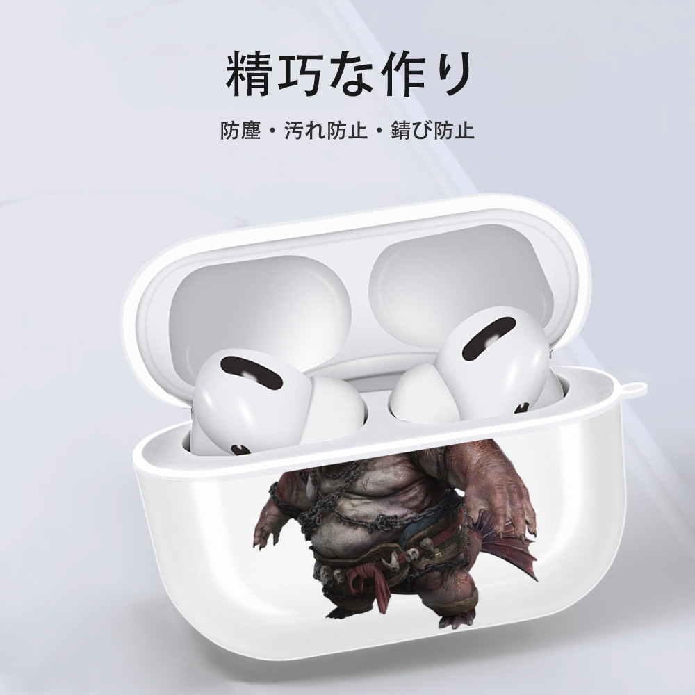 Ne Zha 2 ナタ 魔童の大暴れ 【AirPods Pro用】ハードシェル保護ケース 耐衝撃・防指紋・カラビナ付き商品仕様