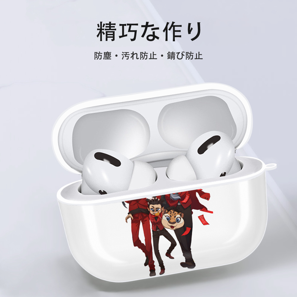 Ne Zha 2 ナタ 魔童の大暴れ 【AirPods Pro用】ハードシェル保護ケース 耐衝撃・防指紋・カラビナ付き商品仕様