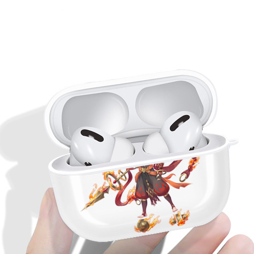 Ne Zha 2 ナタ 魔童の大暴れ 【AirPods Pro用】ハードシェル保護ケース 耐衝撃・防指紋・カラビナ付き商品仕様