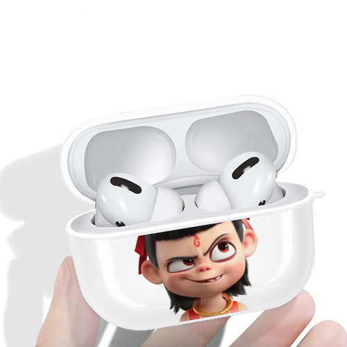 Ne Zha 2 ナタ 魔童の大暴れ 【AirPods Pro用】ハードシェル保護ケース 耐衝撃・防指紋・カラビナ付き商品仕様