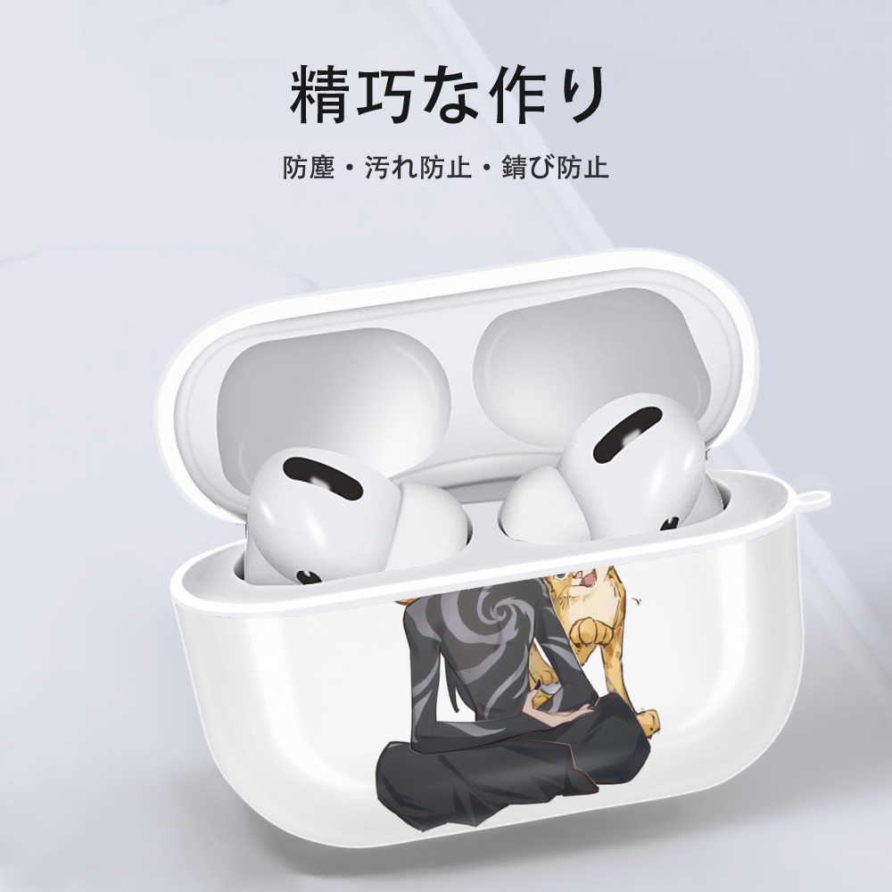 Ne Zha 2 ナタ 魔童の大暴れ 【AirPods Pro用】ハードシェル保護ケース 耐衝撃・防指紋・カラビナ付き商品仕様
