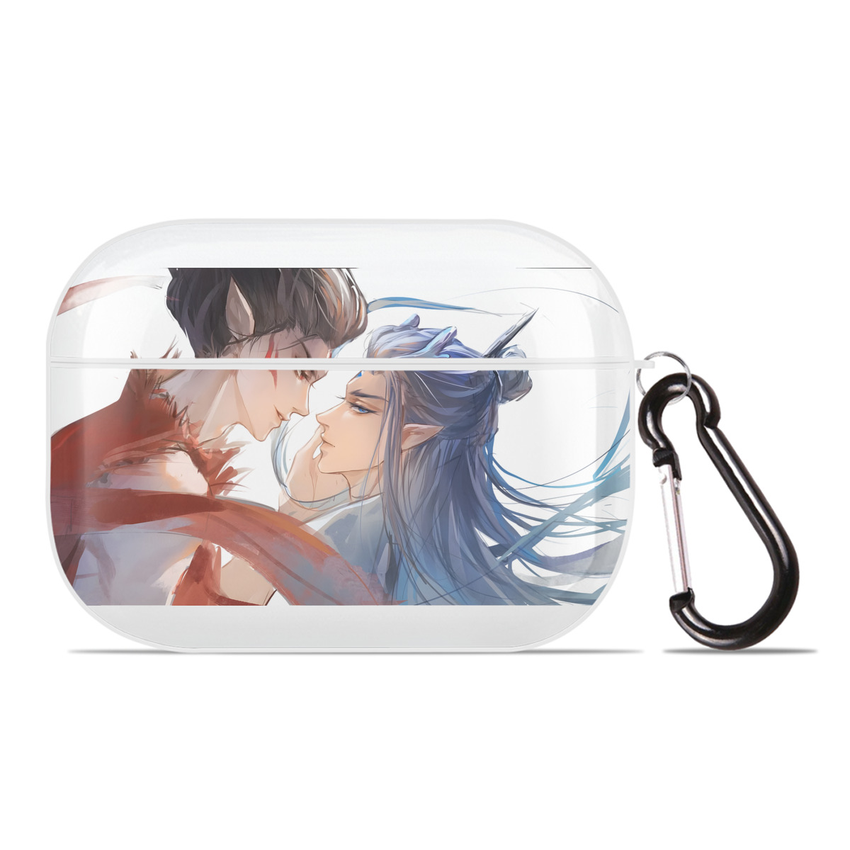 （画像用） Ne Zha 2 ナタ 魔童の大暴れ 【AirPods Pro用】ハードシェル保護ケース 耐衝撃・防指紋・カラビナ付き商品仕様