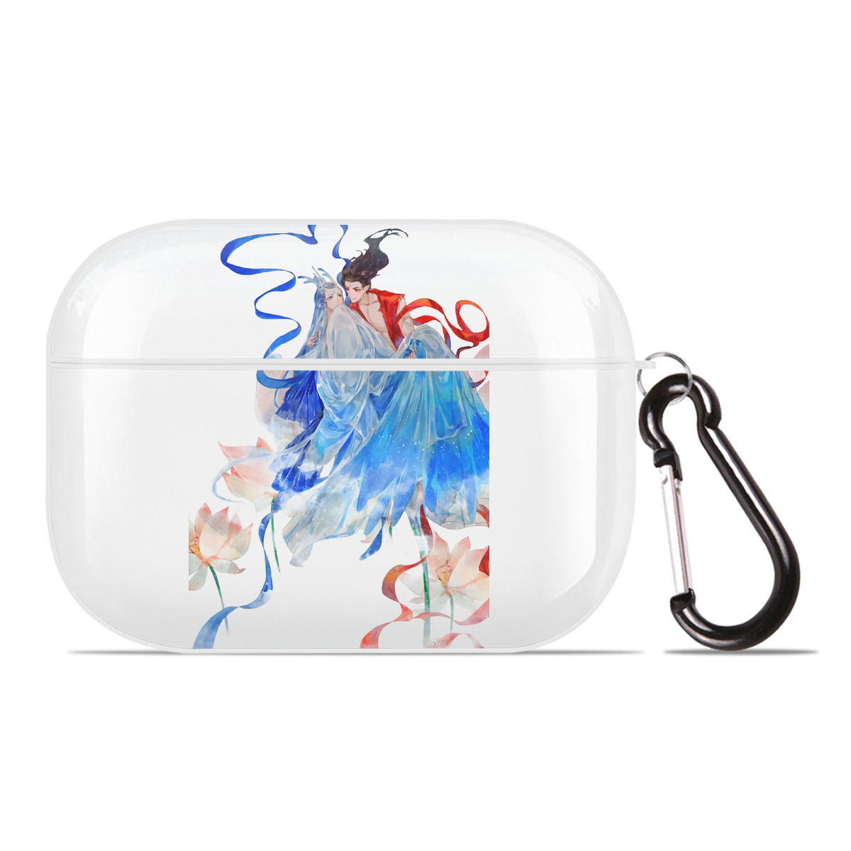 （画像用） Ne Zha 2 ナタ 魔童の大暴れ 【AirPods Pro用】ハードシェル保護ケース 耐衝撃・防指紋・カラビナ付き商品仕様