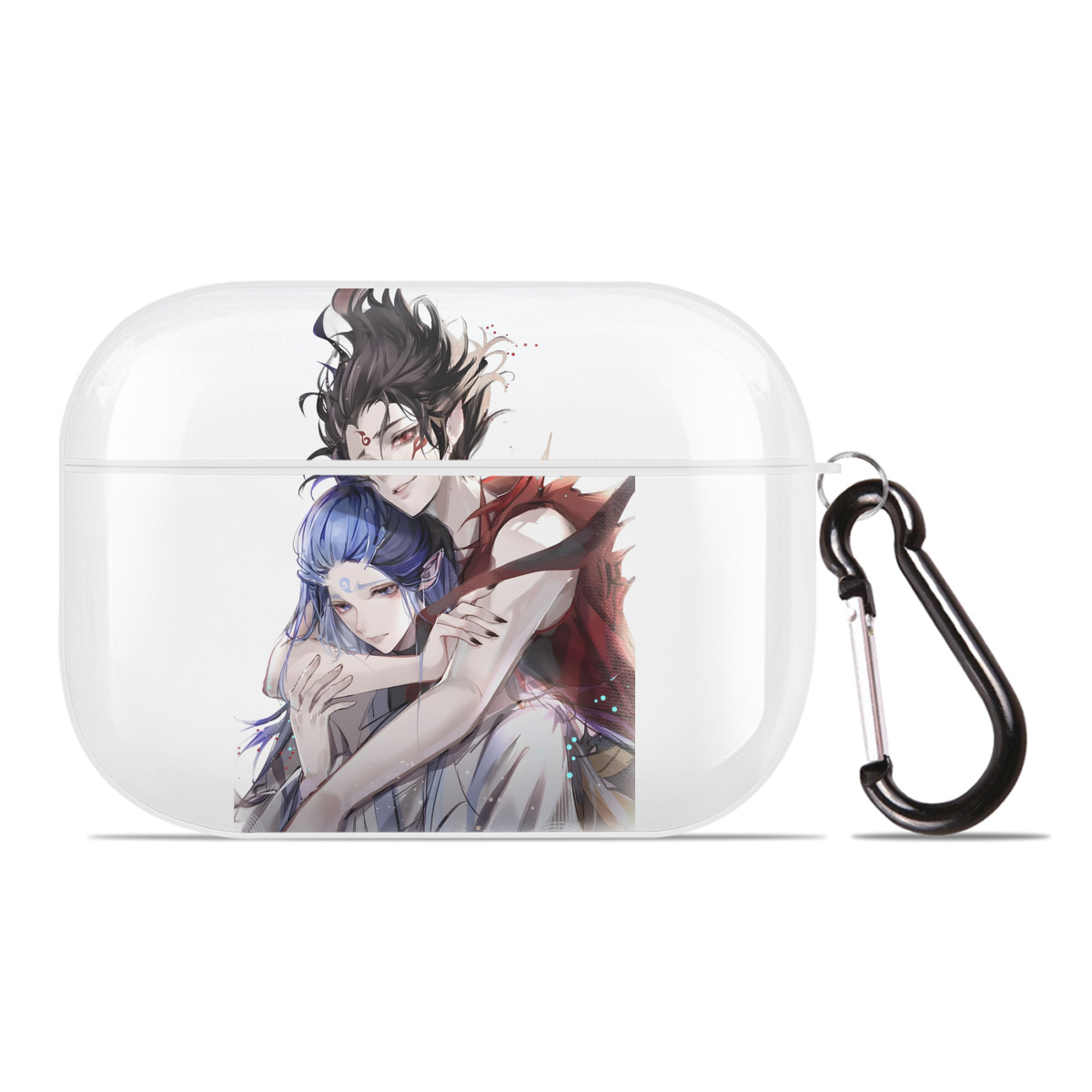 （画像用） Ne Zha 2 ナタ 魔童の大暴れ 【AirPods Pro用】ハードシェル保護ケース 耐衝撃・防指紋・カラビナ付き商品仕様