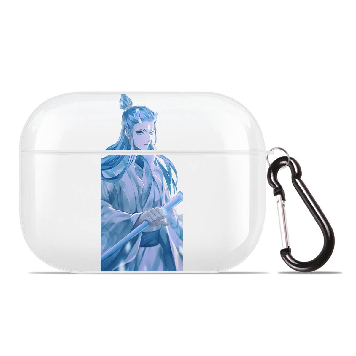 （画像用） Ne Zha 2 ナタ 魔童の大暴れ 【AirPods Pro用】ハードシェル保護ケース 耐衝撃・防指紋・カラビナ付き商品仕様