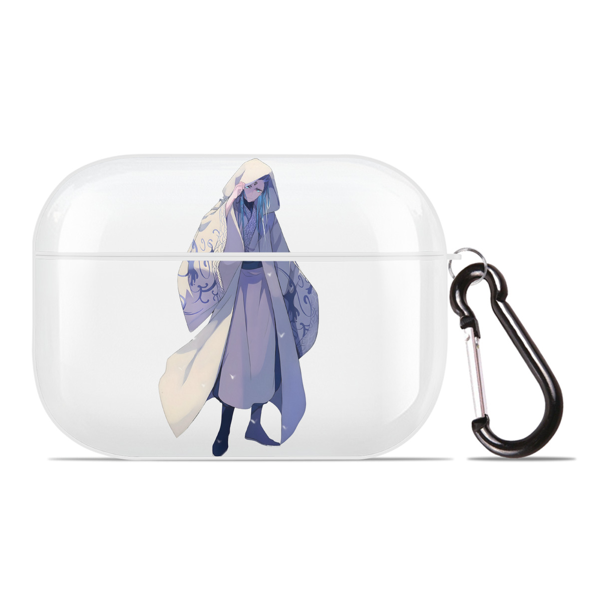 （画像用） Ne Zha 2 ナタ 魔童の大暴れ 【AirPods Pro用】ハードシェル保護ケース 耐衝撃・防指紋・カラビナ付き商品仕様