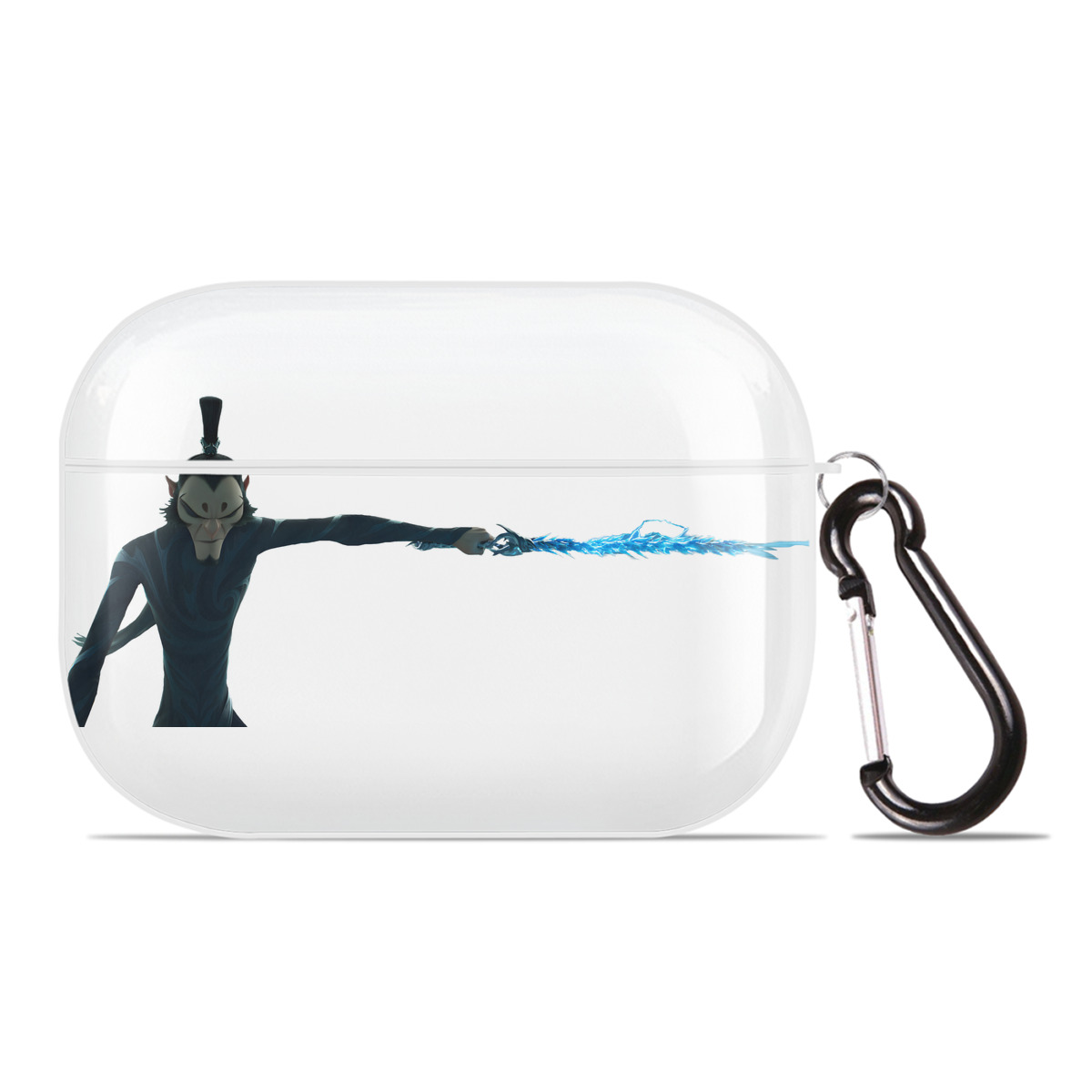 （画像用） Ne Zha 2 ナタ 魔童の大暴れ 【AirPods Pro用】ハードシェル保護ケース 耐衝撃・防指紋・カラビナ付き商品仕様