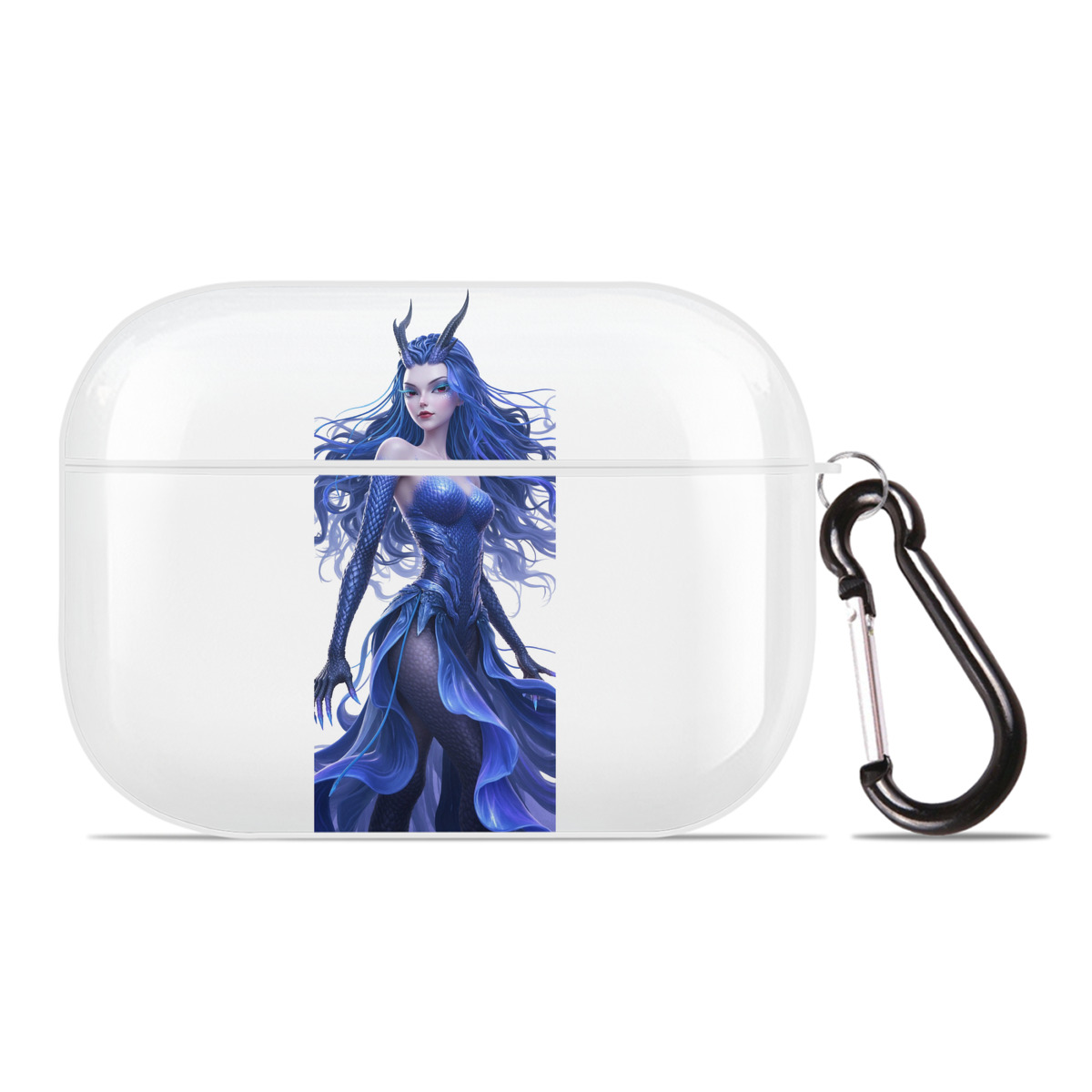 （画像用） Ne Zha 2 ナタ 魔童の大暴れ 【AirPods Pro用】ハードシェル保護ケース 耐衝撃・防指紋・カラビナ付き商品仕様