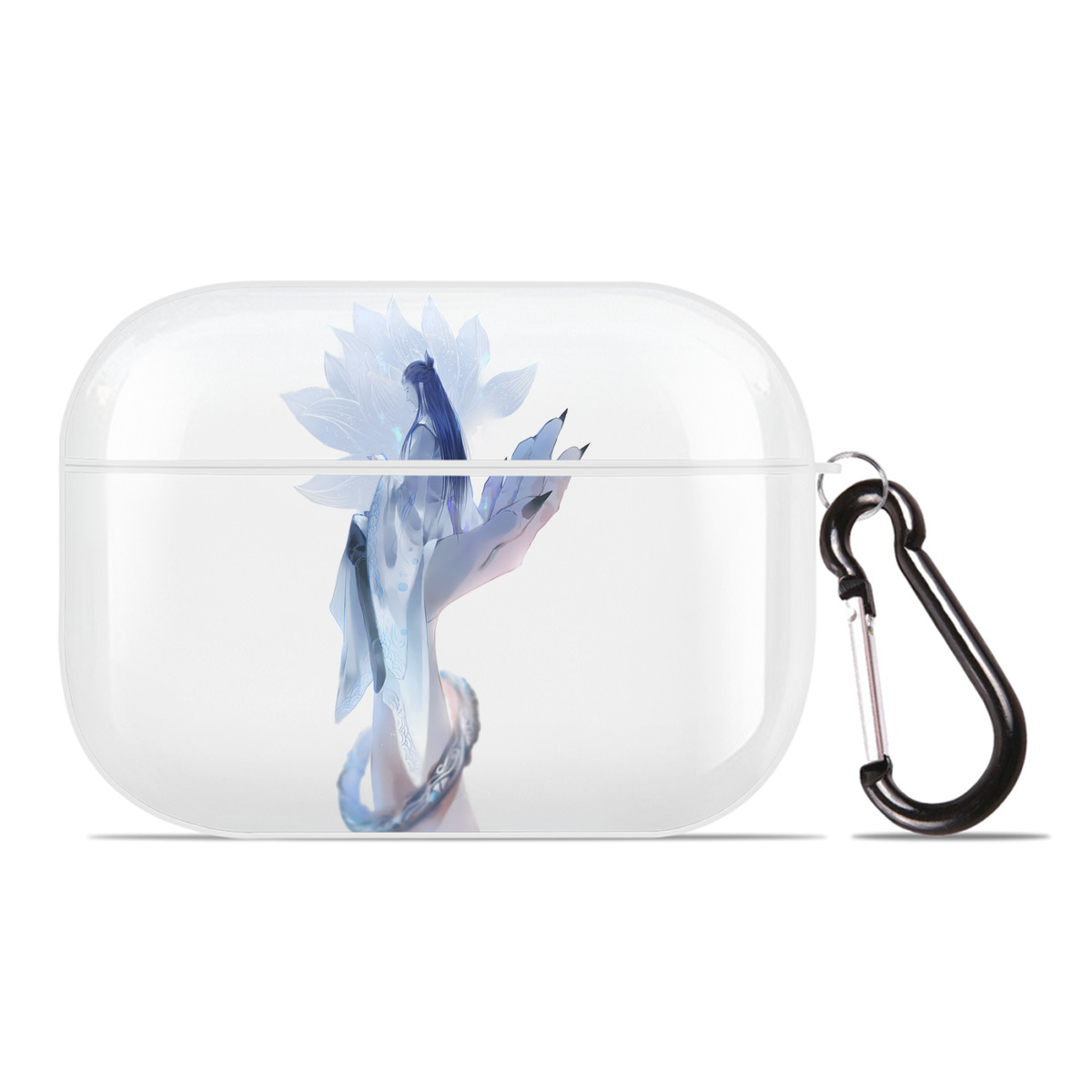 （画像用） Ne Zha 2 ナタ 魔童の大暴れ 【AirPods Pro用】ハードシェル保護ケース 耐衝撃・防指紋・カラビナ付き商品仕様
