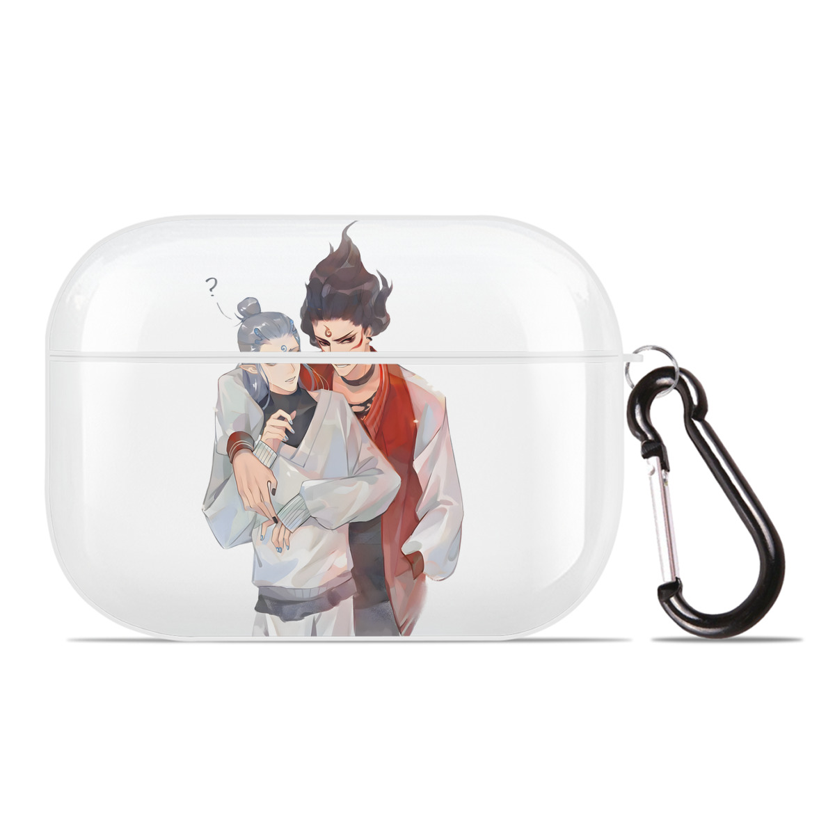 （画像用） Ne Zha 2 ナタ 魔童の大暴れ 【AirPods Pro用】ハードシェル保護ケース 耐衝撃・防指紋・カラビナ付き商品仕様