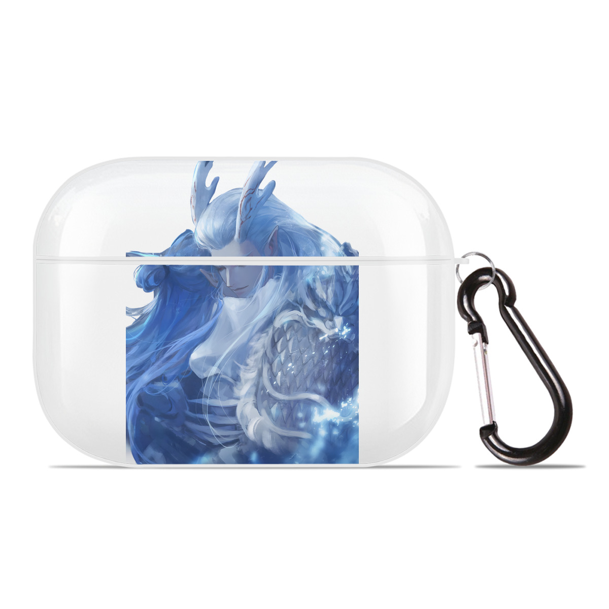 （画像用） Ne Zha 2 ナタ 魔童の大暴れ 【AirPods Pro用】ハードシェル保護ケース 耐衝撃・防指紋・カラビナ付き商品仕様