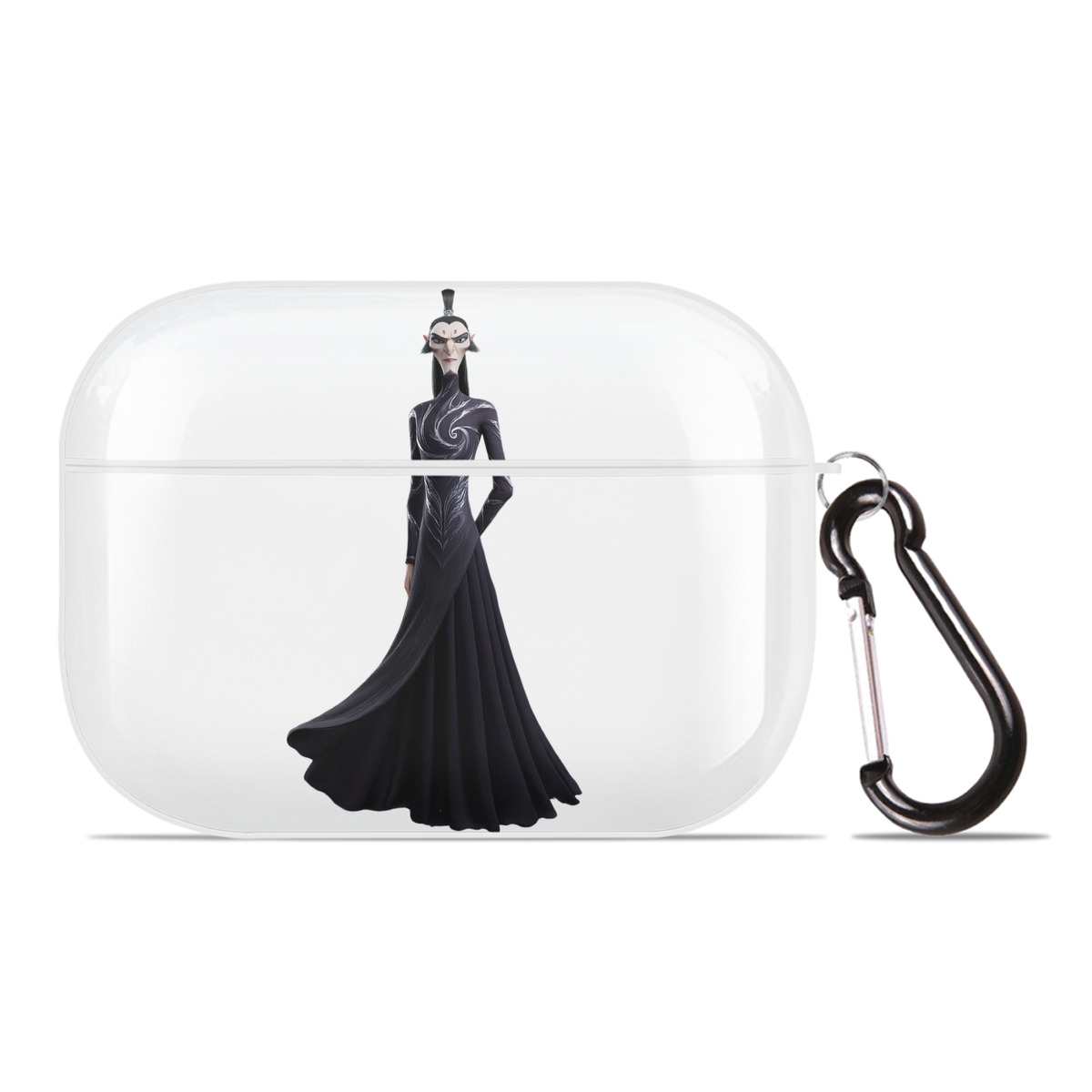 （画像用） Ne Zha 2 ナタ 魔童の大暴れ 【AirPods Pro用】ハードシェル保護ケース 耐衝撃・防指紋・カラビナ付き商品仕様