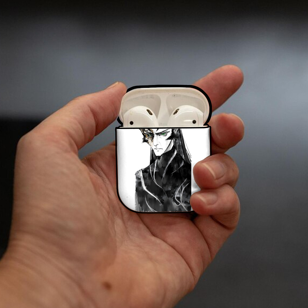 Ne Zha 2 ナタ 魔童の大暴れ AirPods 第2世代保護ケース ハードシェル ブラック 耐衝撃・防指紋・カラビナ付き
