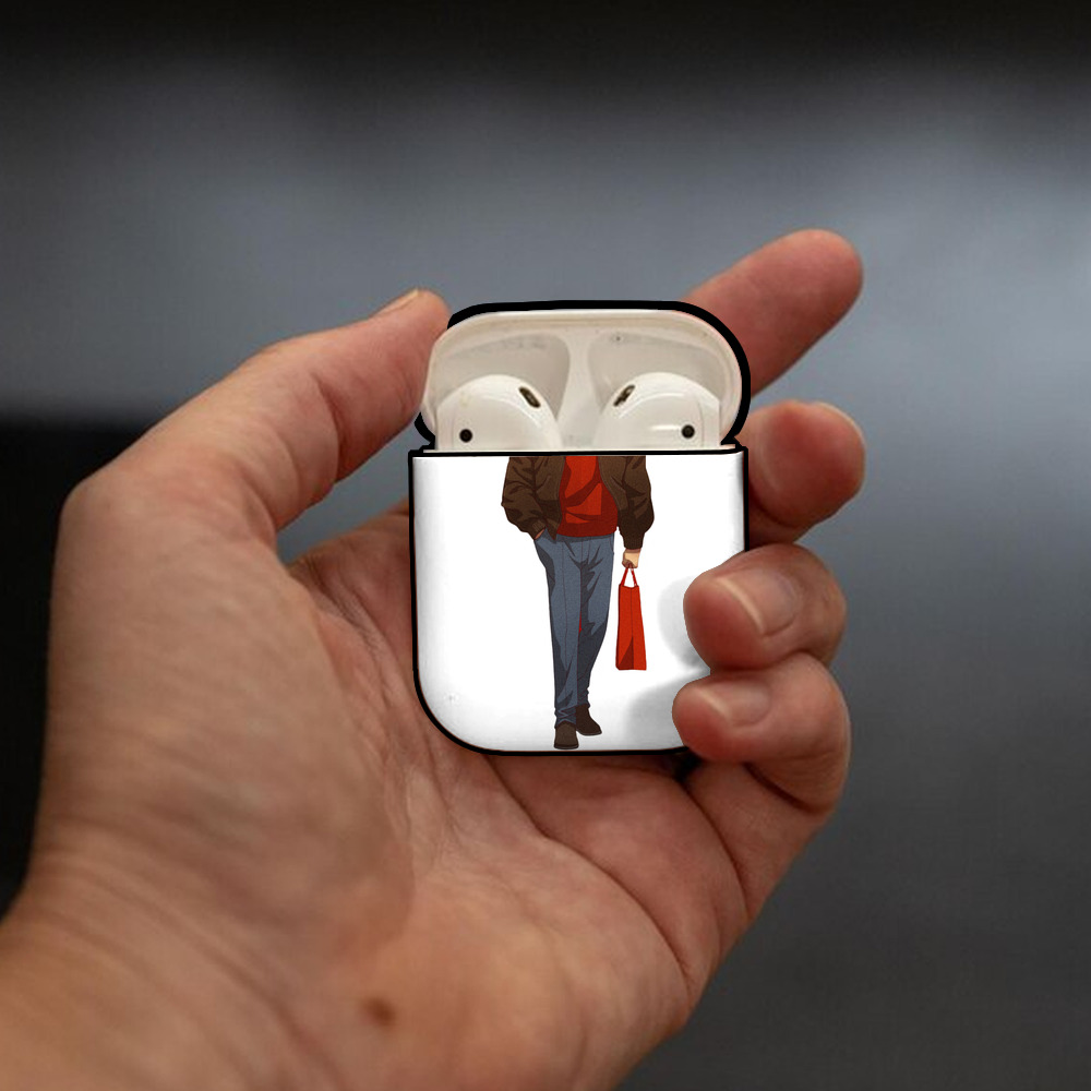 Ne Zha 2 ナタ 魔童の大暴れ AirPods 第2世代保護ケース ハードシェル ブラック 耐衝撃・防指紋・カラビナ付き