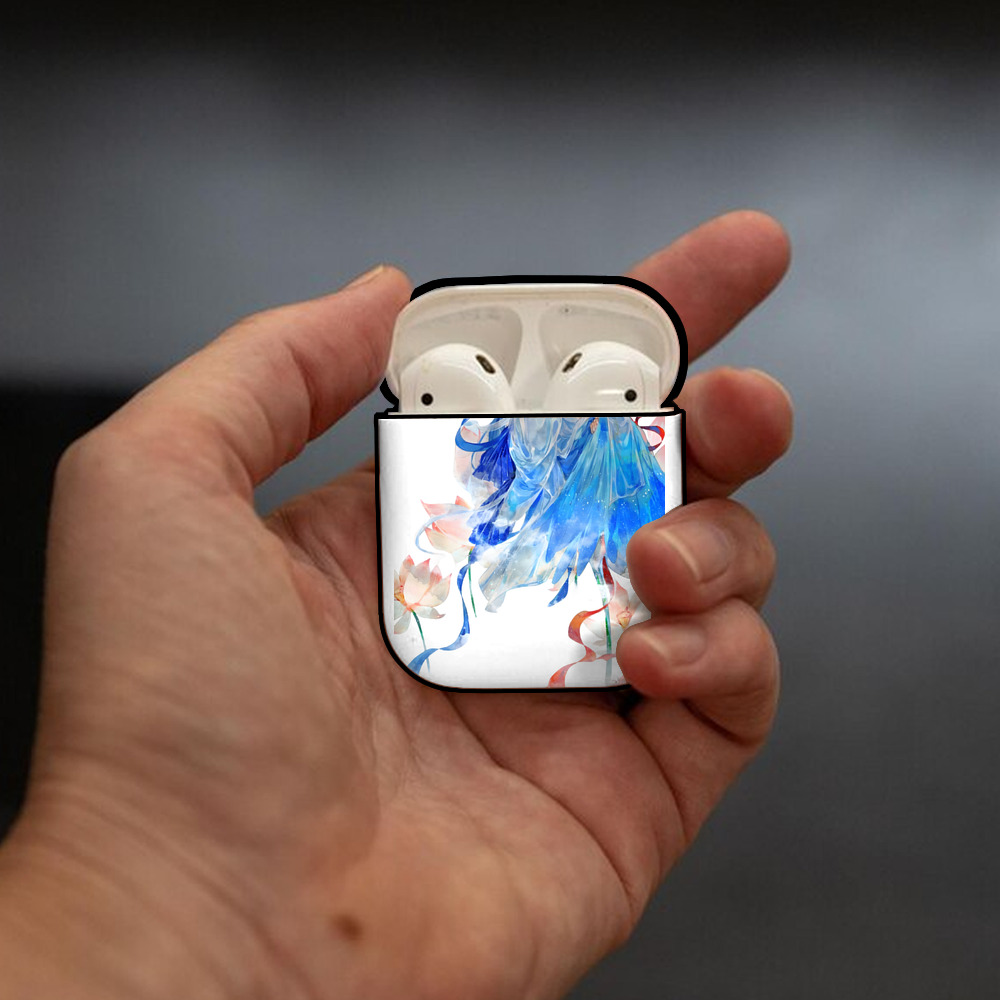 Ne Zha 2 ナタ 魔童の大暴れ AirPods 第2世代保護ケース ハードシェル ブラック 耐衝撃・防指紋・カラビナ付き